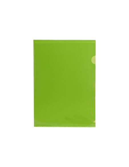 Carpeta liderpapel dossier uñero 44003 polipropileno din a4 verde 20 hojas
