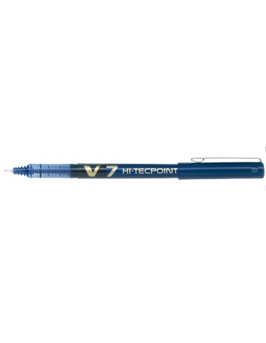 Rotulador pilot punta aguja v-7 azul 0.7 mm