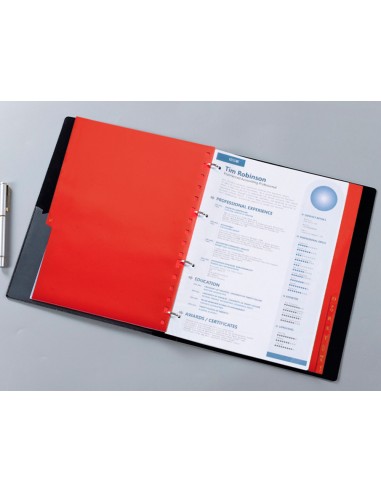 Separador liderpapel plastico alfabetico a-z...