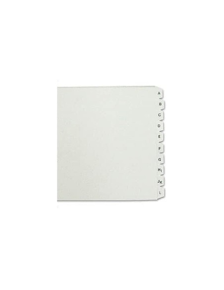 Separador alfabetico multifin 3003 plastico cuarto apaisado 20 pestañas 215x155 mm