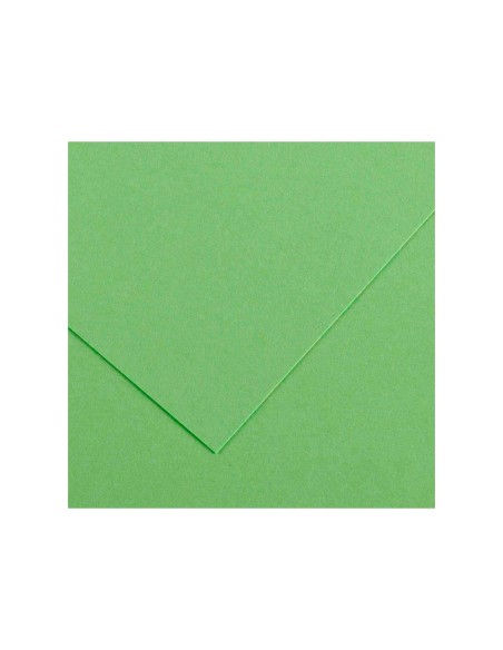 Cartulina guarro verde manzana 50x65 cm 185 gr