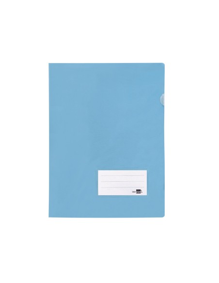 Carpeta liderpapel dossier a4 uñero celeste opaco