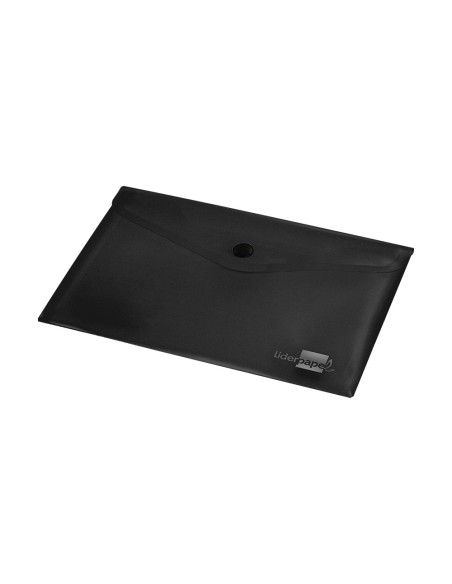 Carpeta liderpapel dossier broche polipropileno din a7 negro opaco