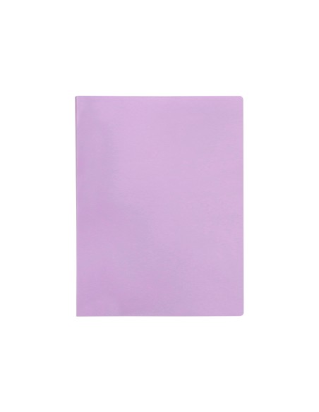 Carpeta liderpapel escaparate 30 fundas polipropileno din a4 lavanda opaco