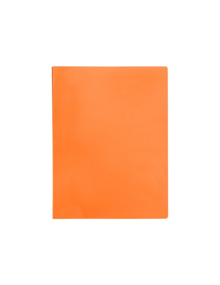 Carpeta liderpapel escaparate 20 fundas polipropileno din a4 naranja fluor opaco