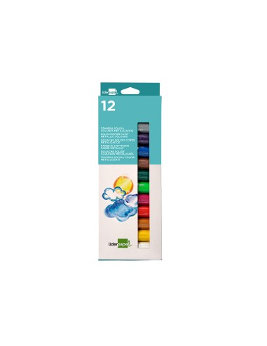 Tempera solida en barra liderpapel escolar 10 g...