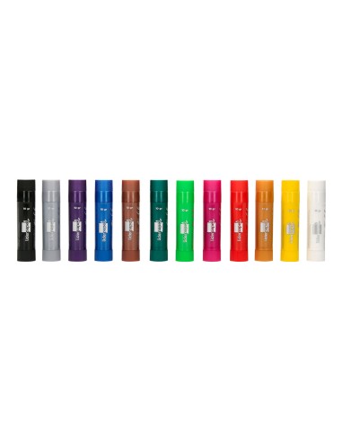 Tempera solida en barra liderpapel escolar 10 g...
