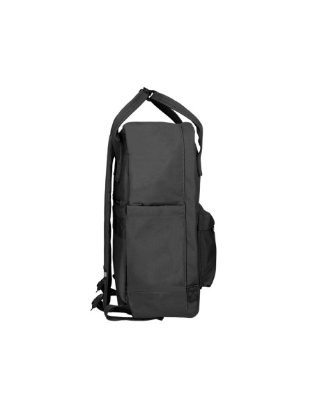 Mochila antartik 2 asas y bolsillos exteriores negro 300x115x390 mm