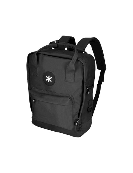 Mochila antartik 2 asas y bolsillos exteriores negro 300x115x390 mm