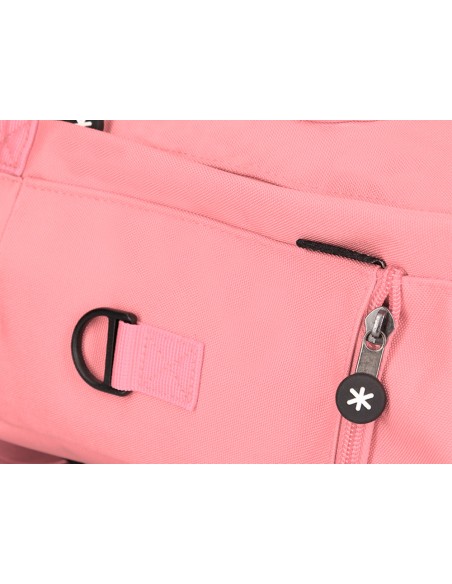 Mochila antartik 2 asas y bolsillos exteriores coral 300x115x390 mm
