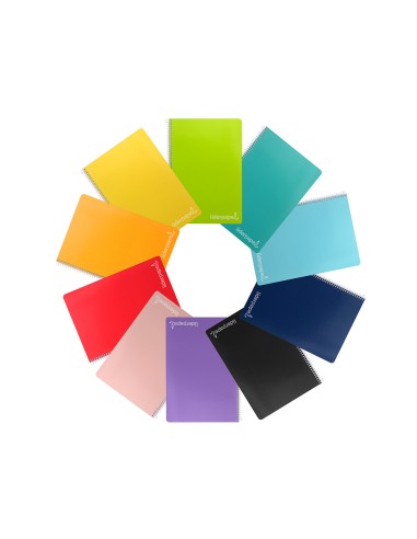 Cuaderno espiral liderpapel folio witty tapa...