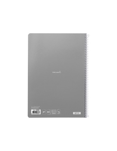 Cuaderno espiral liderpapel folio witty tapa...