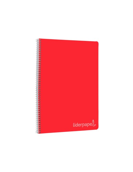 Cuaderno espiral liderpapel folio witty tapa dura 80h 75gr cuadro 3mm con margen colores surtidos