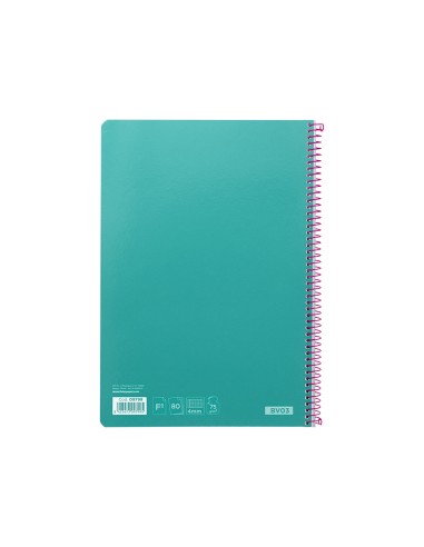 Cuaderno espiral liderpapel folio witty tapa...