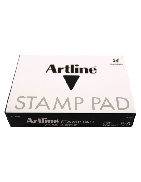 Tampon artline nº0 negro 56x90 mm