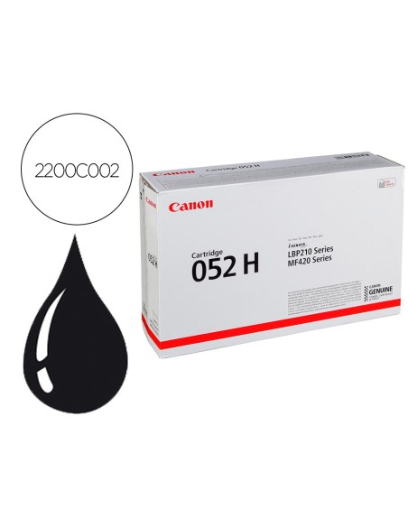 Toner canon 052 h isensys lbp2 12 dw / mf421dw negro