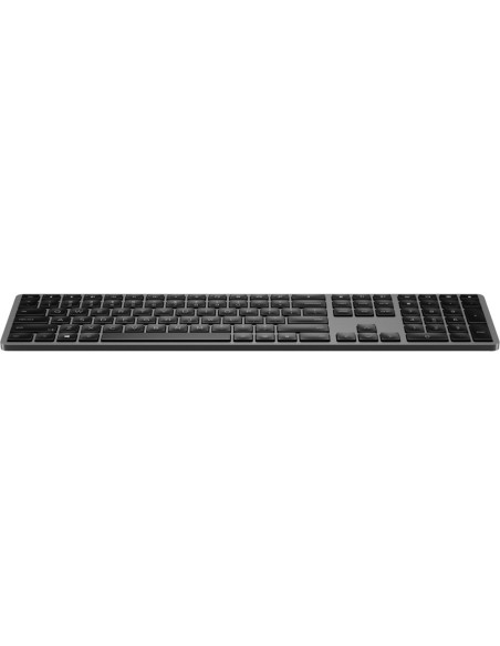 Teclado hp 975 dual inalambrico bluetooth 5.0 retroiluminacion usb-c color gris
