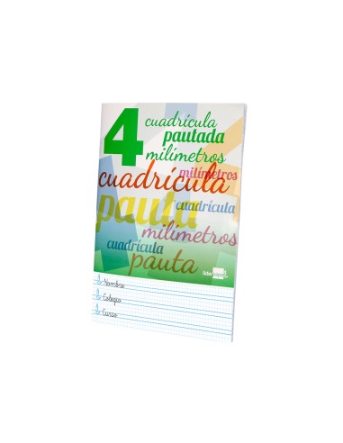 Libreta liderpapel pautaguia tapa cartoncillo...