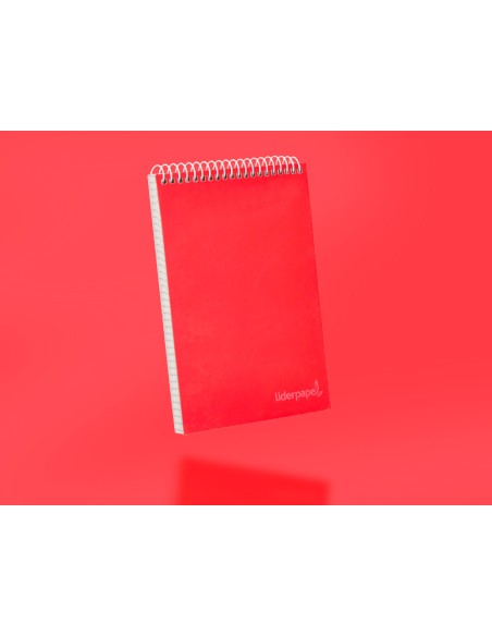 Cuaderno espiral liderpapel bolsillo dieciseiavo apaisado witty tapa dura dura 80h 60gr cuadro 4 mm colores surtidos