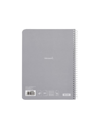 Cuaderno espiral liderpapel cuarto smart tapa...