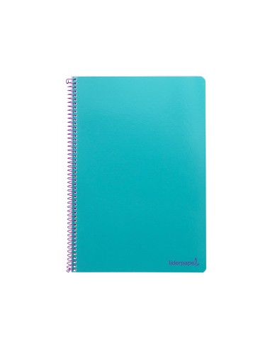 Cuaderno espiral liderpapel folio smart tapa...