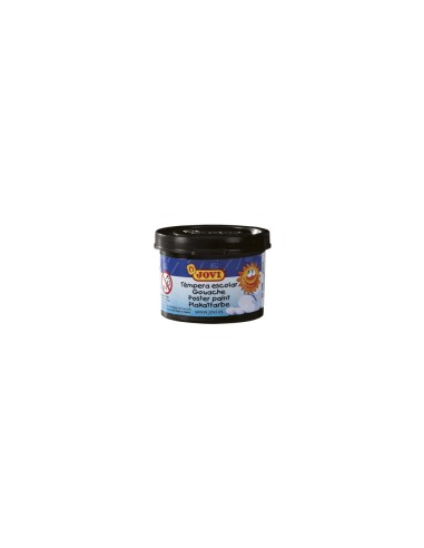 Tempera escolar jovi 35 ml color negro