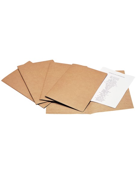 Subcarpeta liderpapel folio kraft 200g/m2
