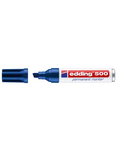 Rotulador edding marcador permanente 500 azul...