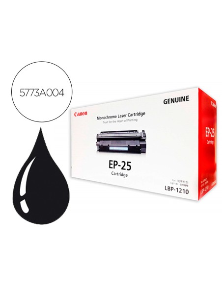 Toner canon ep25 lbp1210 negro