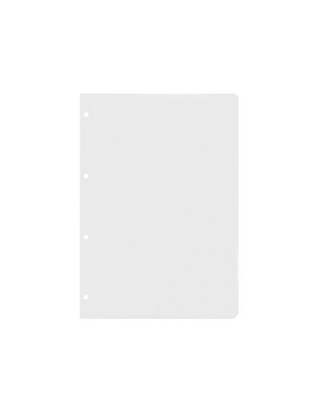 Recambio liderpapel a4 100 hojas 60gr liso sin margen 4 taladros