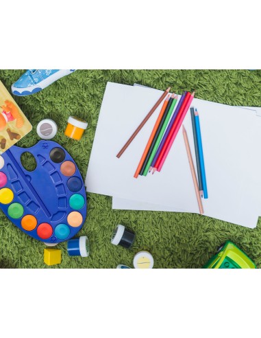 Acuarela liderpapel 12 colores con pincel y...