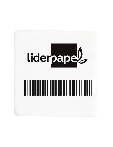 Goma de borrar liderpapel tipo miga de pan para lapiz cuadrada