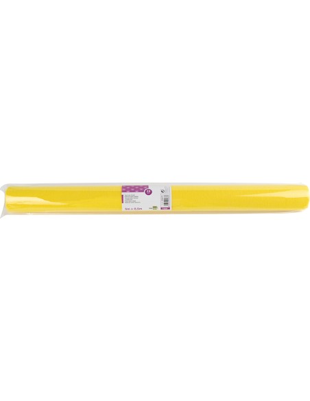 Tejido sin tejer liderpapel terileno 25 g/m2 rollo de 5 m amarillo