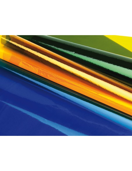 Papel celofan liderpapel rollo amarillo 0,60 x 10 m