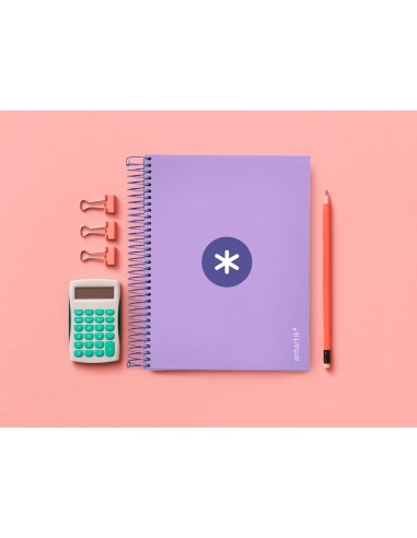Cuaderno espiral a5 micro antartik tapa...
