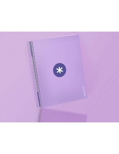 Cuaderno espiral a4 micro antartik tapa forrada...