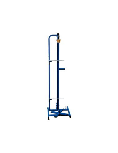 Guillotin metalico con ruedas para rollos de...