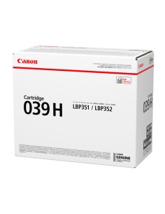 Toner canon 039h isensys... 2