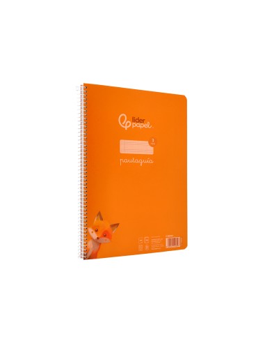 Cuaderno espiral liderpapel a4 pautaguia tapa...