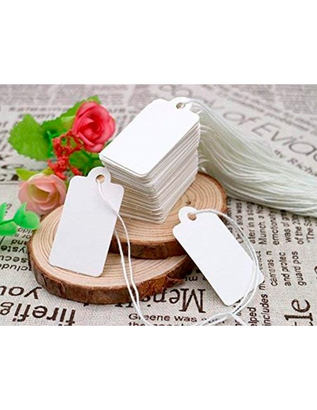 Etiquetas colgantes q-connect 36x53 mm caja de 500 unidades