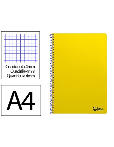 Cuaderno espiral liderpapel a4 smart tapa...