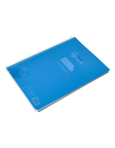 Cuaderno espiral liderpapel a4 pautaguia tapa...