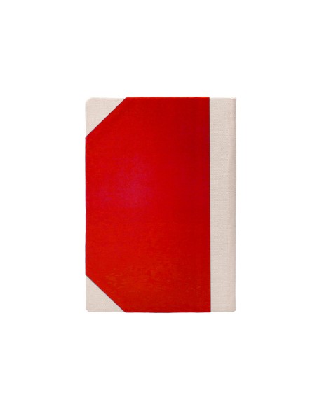 Libro cartone cosido fernandes flecha din a6+ rayado horizontal 50 hojas 100 gr azul