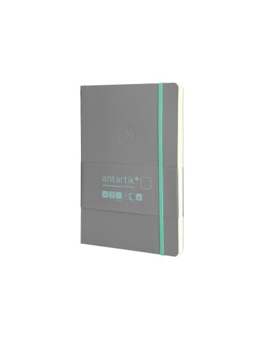 Cuaderno con gomilla antartik notes tapa blanda...