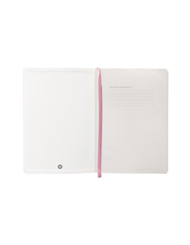 Cuaderno con gomilla antartik notes tapa blanda...