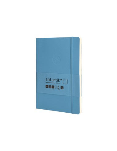 Cuaderno con gomilla antartik notes tapa blanda...