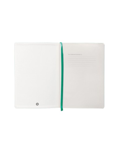 Cuaderno con gomilla antartik notes tapa blanda...
