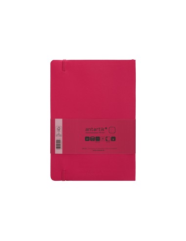 Cuaderno con gomilla antartik notes tapa blanda...