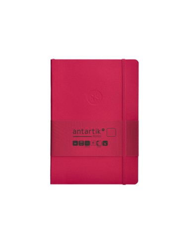 Cuaderno con gomilla antartik notes tapa blanda...