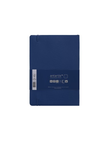 Cuaderno con gomilla antartik notes tapa blanda...